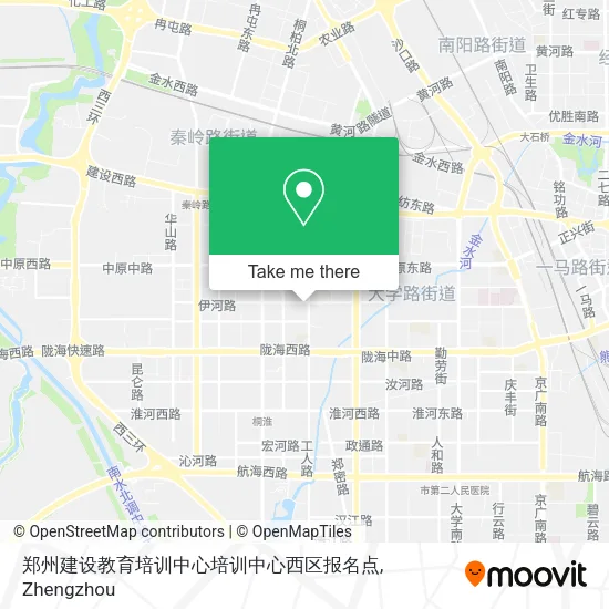郑州建设教育培训中心培训中心西区报名点 map