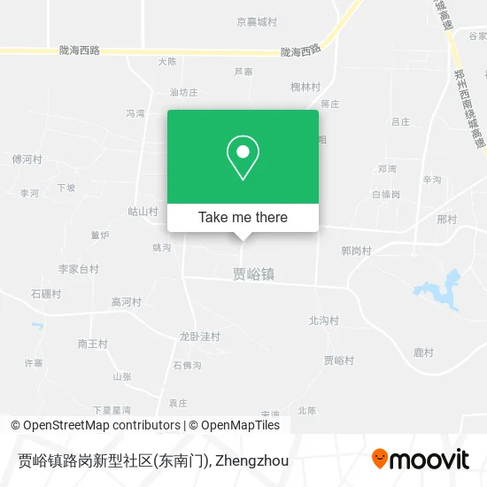 贾峪镇路岗新型社区(东南门) map