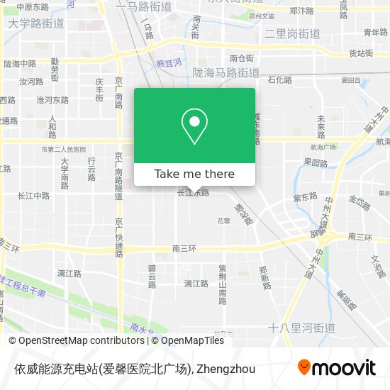 依威能源充电站(爱馨医院北广场) map