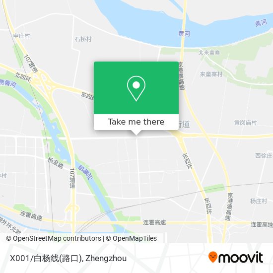 X001/白杨线(路口) map