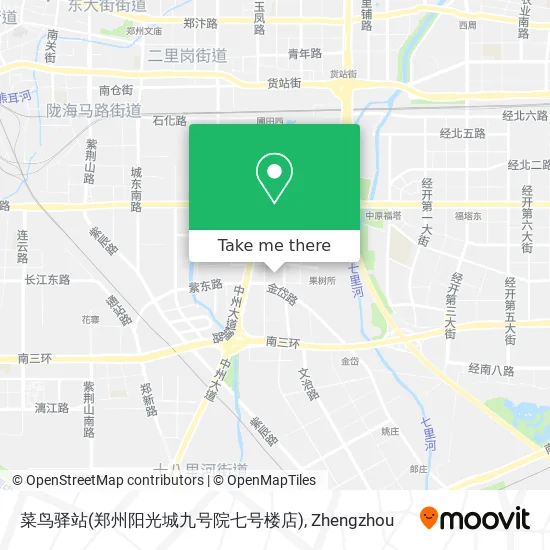 菜鸟驿站(郑州阳光城九号院七号楼店) map