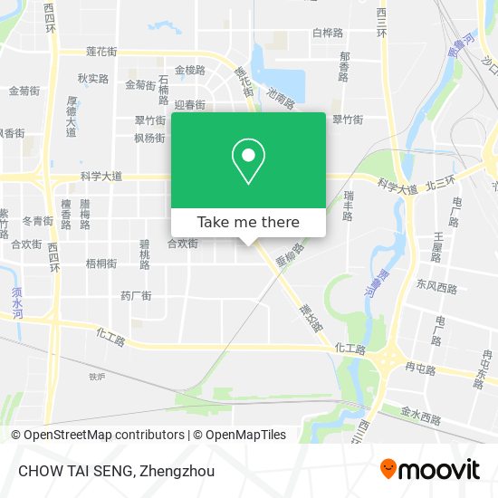 CHOW TAI SENG map