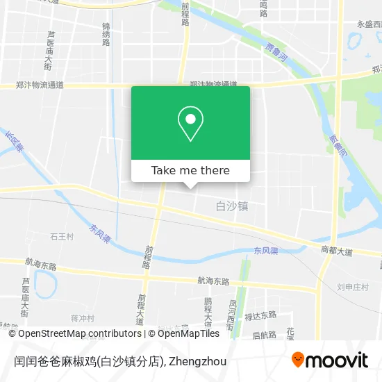 闰闰爸爸麻椒鸡(白沙镇分店) map