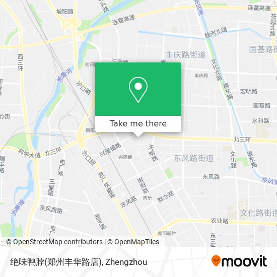 绝味鸭脖(郑州丰华路店) map