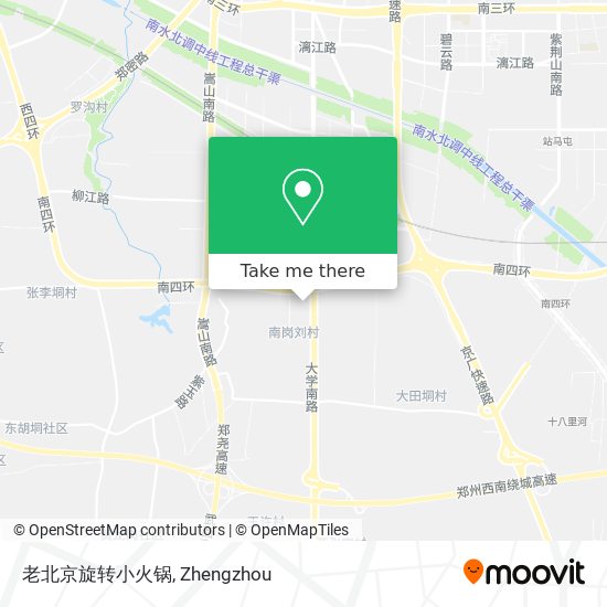 老北京旋转小火锅 map