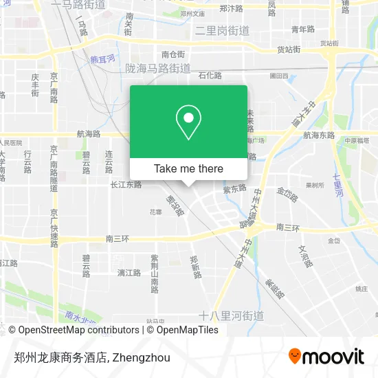 郑州龙康商务酒店 map