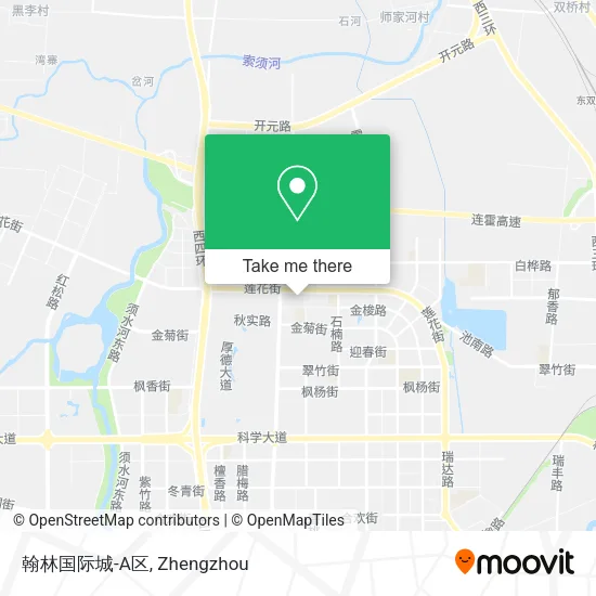 翰林国际城-A区 map