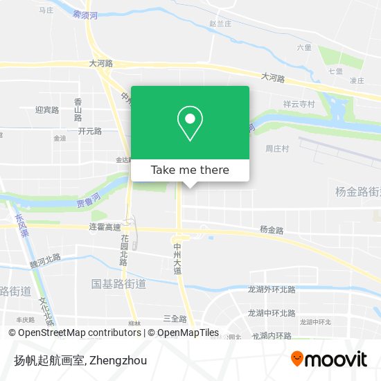 扬帆起航画室 map