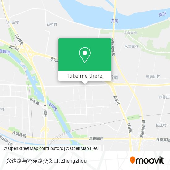 兴达路与鸿苑路交叉口 map