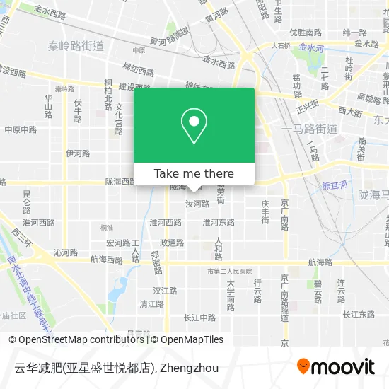 云华减肥(亚星盛世悦都店) map