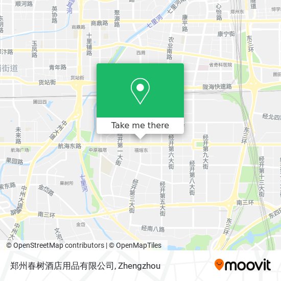 郑州春树酒店用品有限公司 map