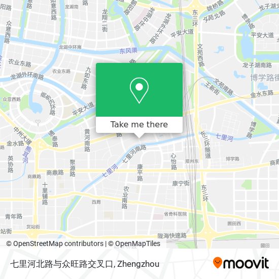 七里河北路与众旺路交叉口 map