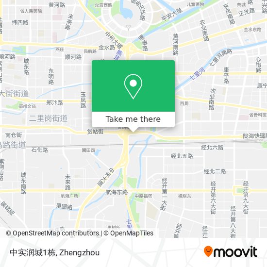 中实润城1栋 map