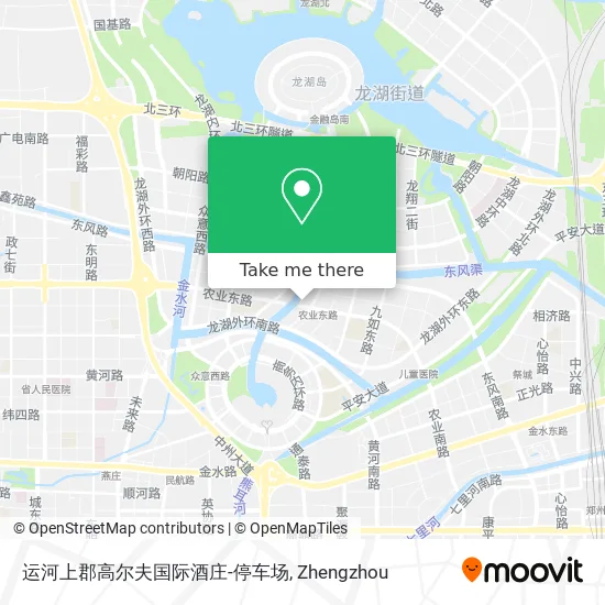 运河上郡高尔夫国际酒庄-停车场 map