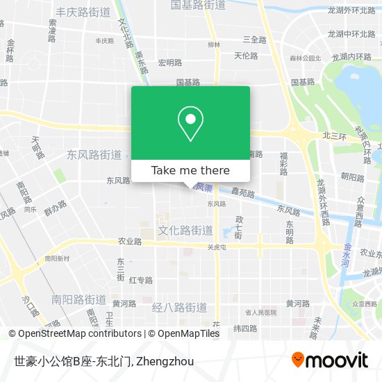 世豪小公馆B座-东北门 map