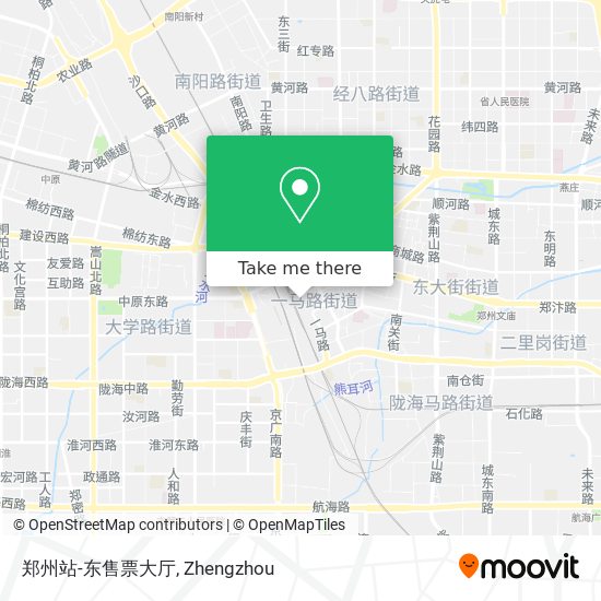 郑州站-东售票大厅 map