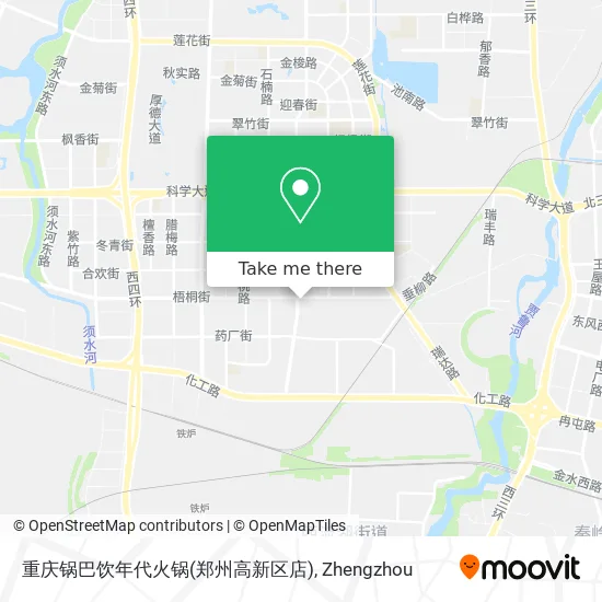 重庆锅巴饮年代火锅(郑州高新区店) map