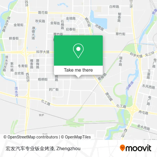 宏发汽车专业钣金烤漆 map