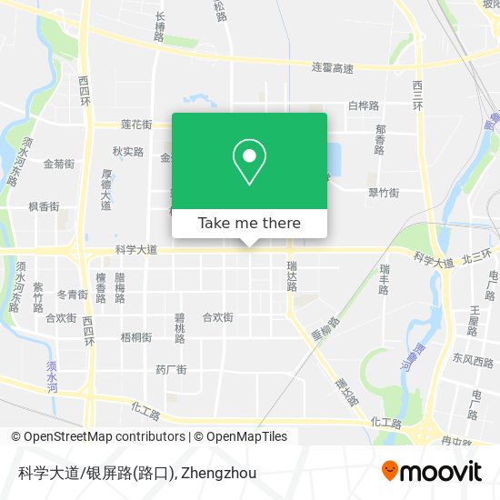 科学大道/银屏路(路口) map
