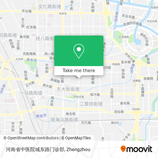 河南省中医院城东路门诊部 map