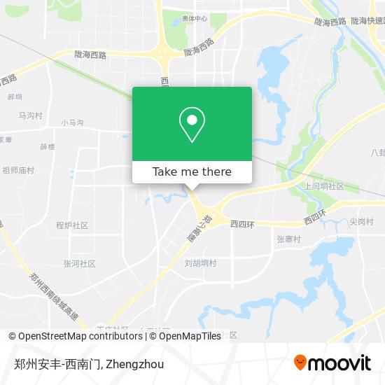 郑州安丰-西南门 map