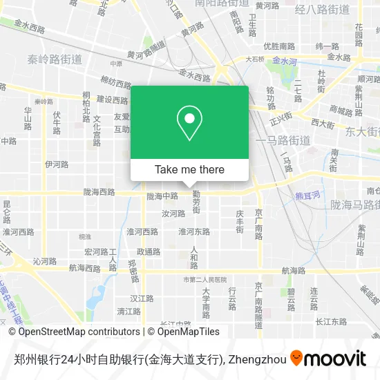 郑州银行24小时自助银行(金海大道支行) map