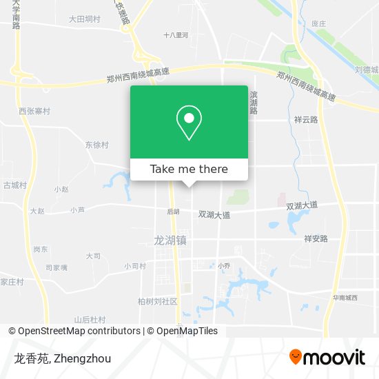 龙香苑 map
