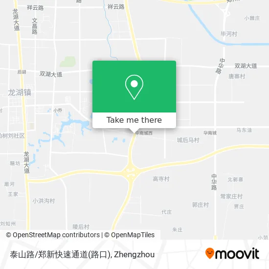 泰山路/郑新快速通道(路口) map