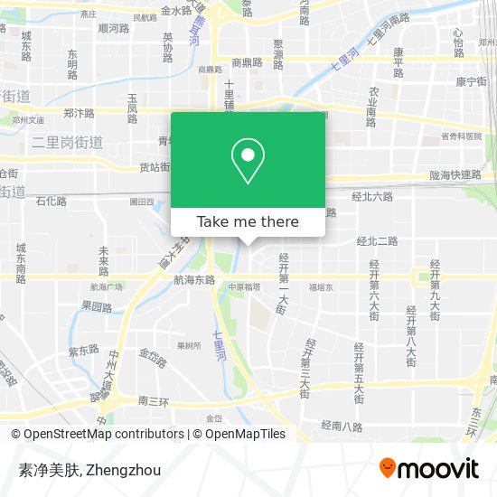素净美肤 map