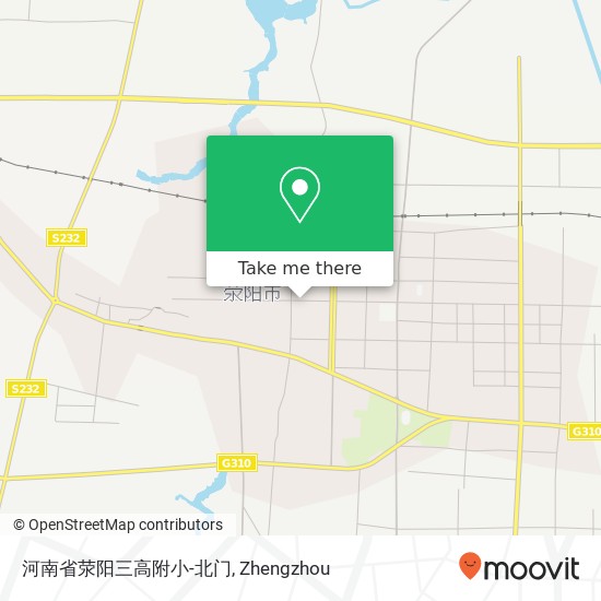 河南省荥阳三高附小-北门 map