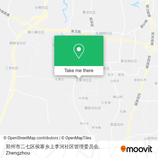 郑州市二七区侯寨乡上李河社区管理委员会 map