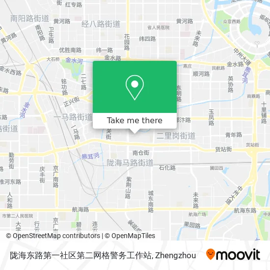 陇海东路第一社区第二网格警务工作站 map