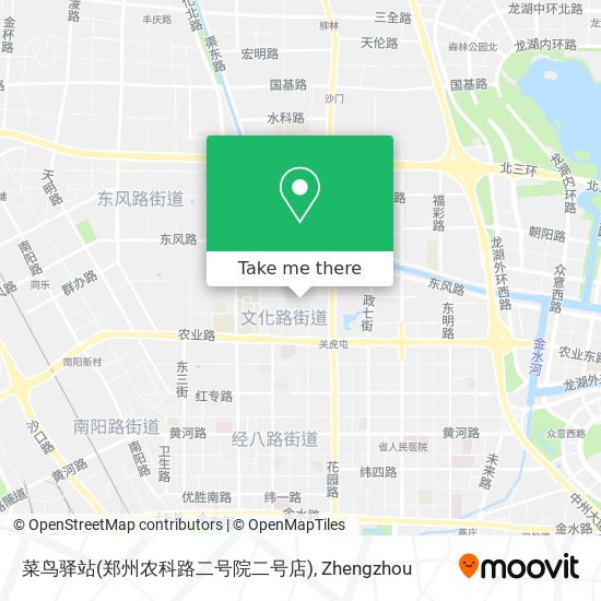 菜鸟驿站(郑州农科路二号院二号店) map