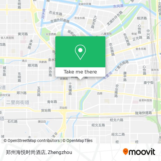 郑州海悦时尚酒店 map