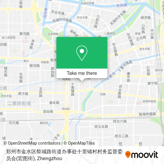 郑州市金水区祭城路街道办事处十里铺村村务监督委员会(宏图街) map