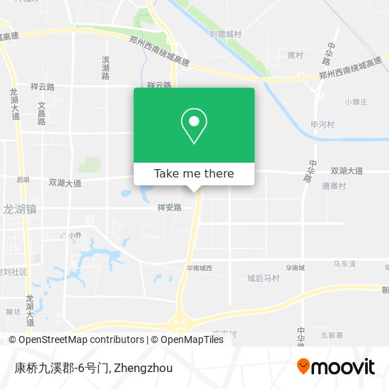 康桥九溪郡-6号门 map