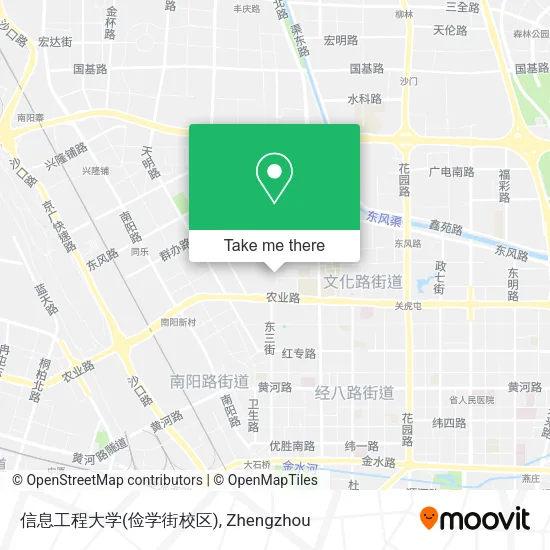 信息工程大学(俭学街校区) map