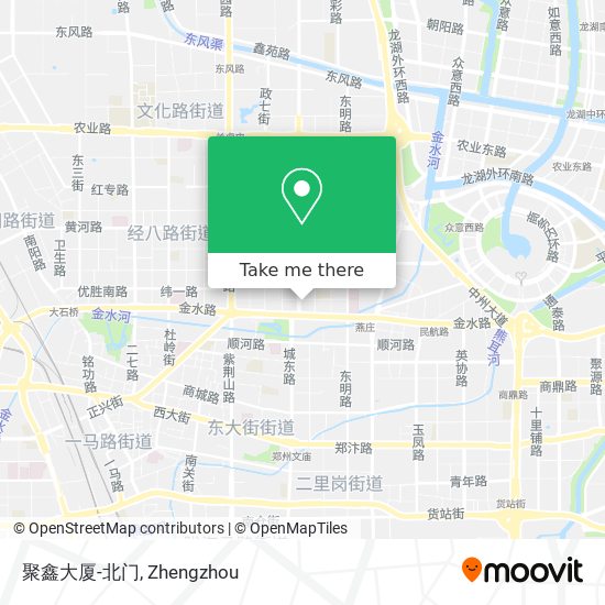 聚鑫大厦-北门 map