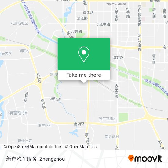 新奇汽车服务 map