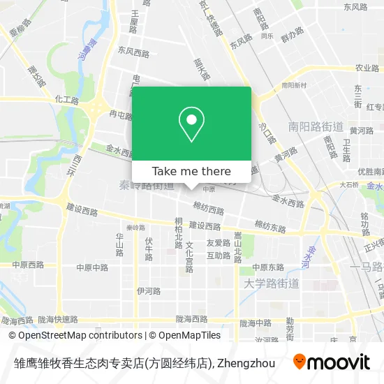 雏鹰雏牧香生态肉专卖店(方圆经纬店) map