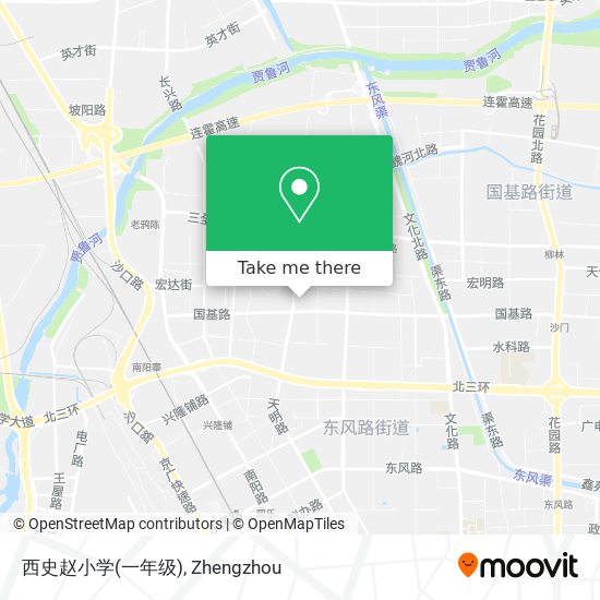 西史赵小学(一年级) map