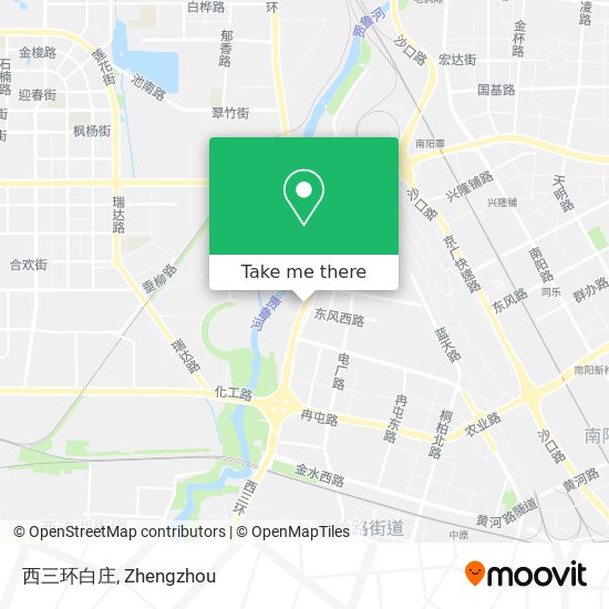 西三环白庄 map