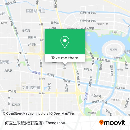 何医生眼镜(福彩路店) map