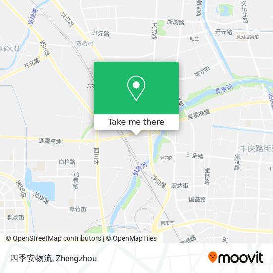 四季安物流 map