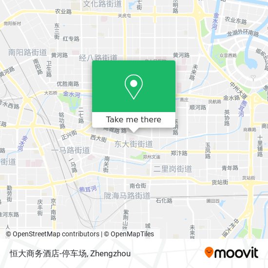 恒大商务酒店-停车场 map
