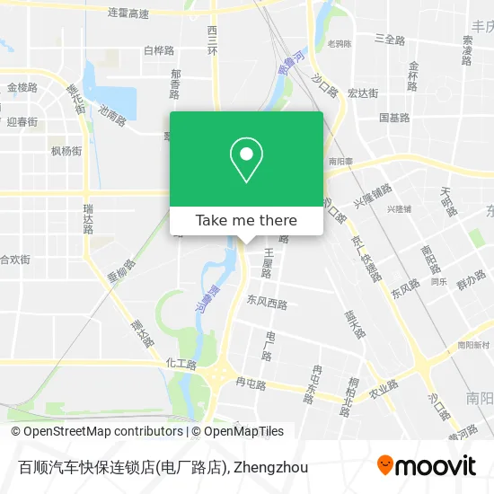 百顺汽车快保连锁店(电厂路店) map