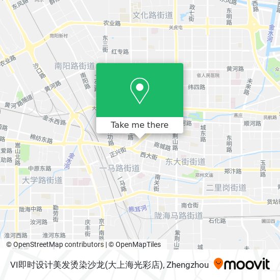 VI即时设计美发烫染沙龙(大上海光彩店) map