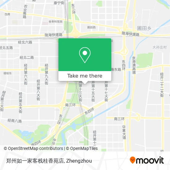 郑州如一家客栈桂香苑店 map