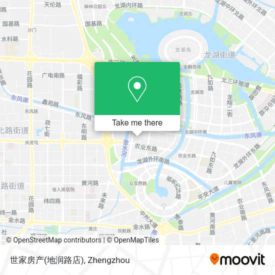 世家房产(地润路店) map