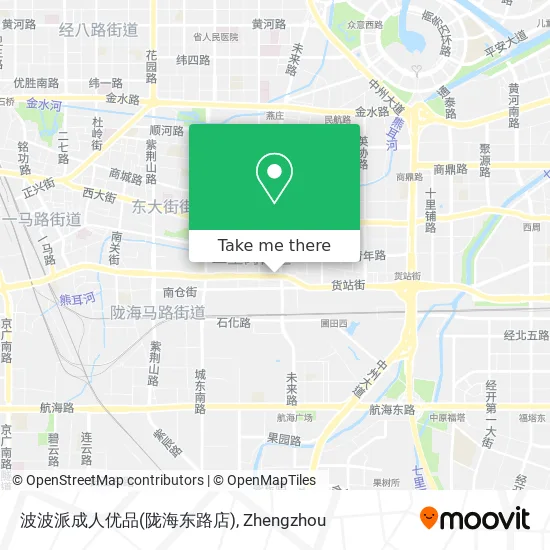 波波派成人优品(陇海东路店) map